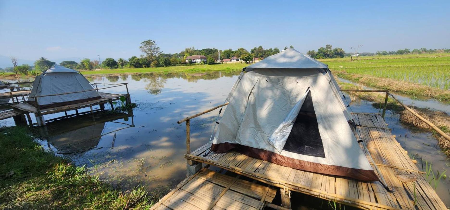 Tung Tong Homestay & Camping Mae Rim Extérieur photo